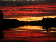 Strömsvattnet med fontänen i oktober 2007
