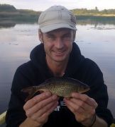 Sarven på 150 g ger Lars Hansen ett bonuspoäng i Artjakten
