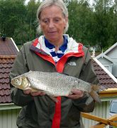Lillian Gjermo med nya klubbrekordet på id - 1650 g