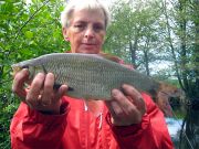 Lillian Gjermo med en id på 675 g från Vättlandsån